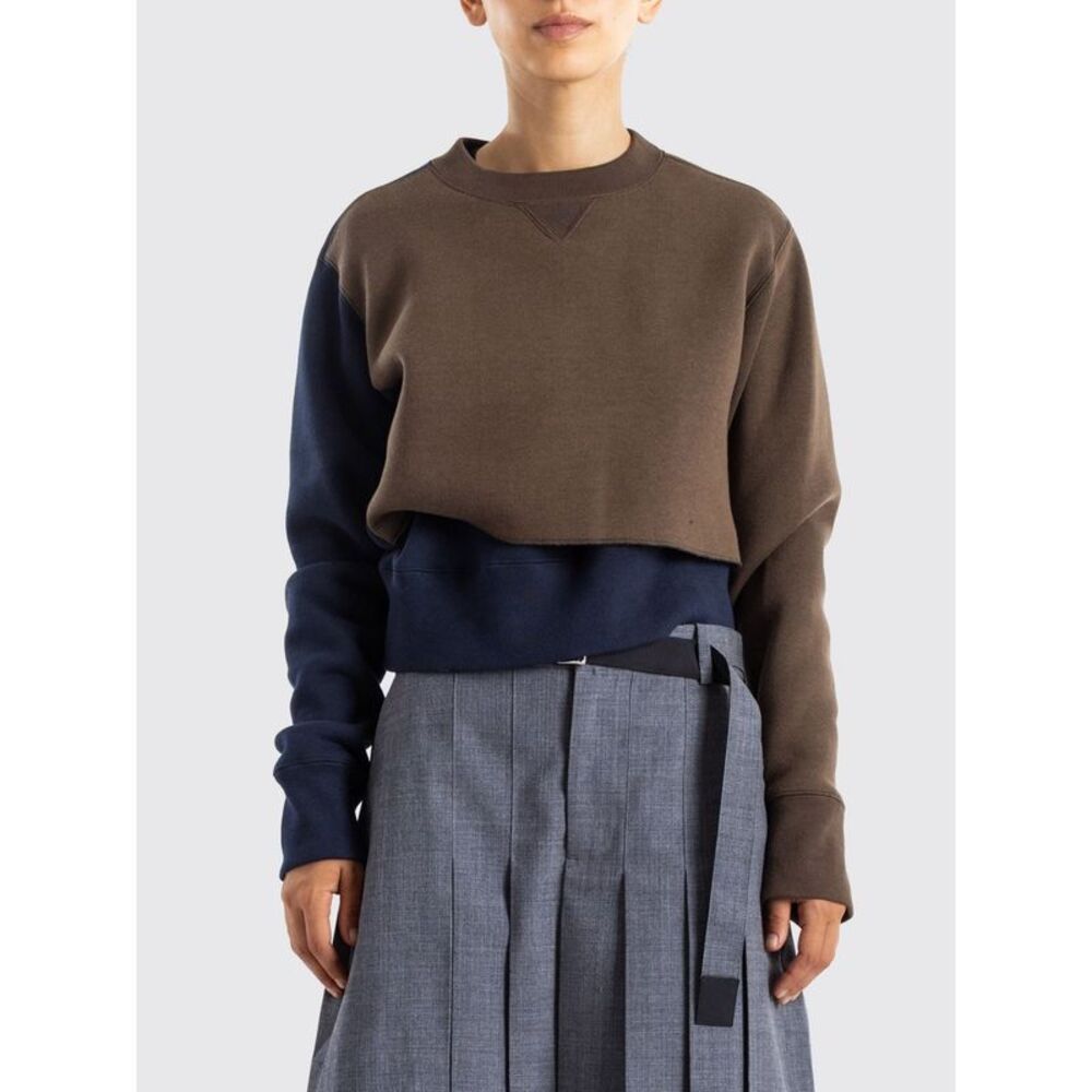 Sacai Sweater Woman Brown